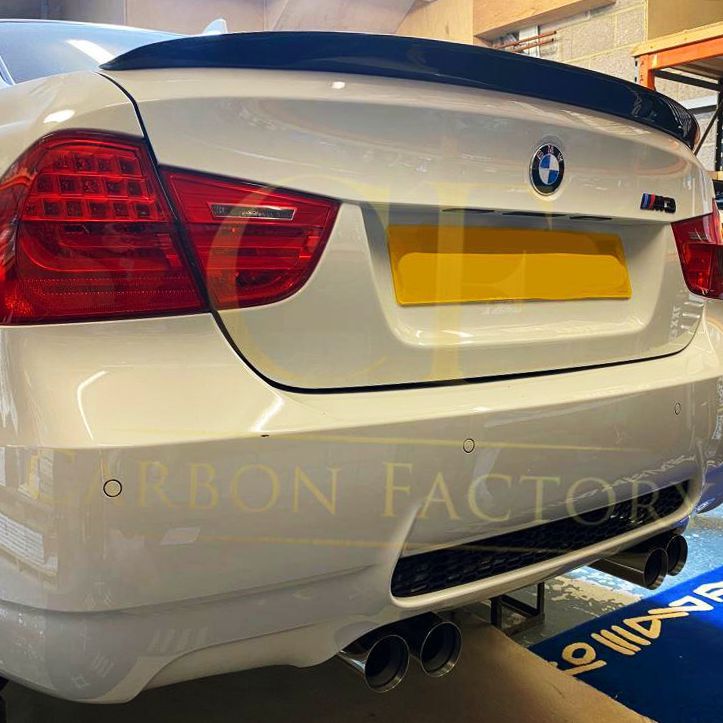 MP Style Carbon Fibre Boot Spoiler for BMW 3 Series E90 Saloon inc M3 07-13 - Carbon Factory