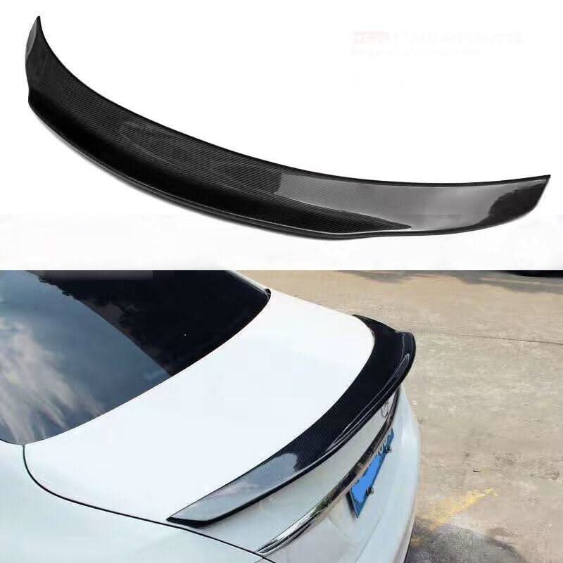 PSM Style Carbon Fibre Boot Spoiler for Mercedes Benz C218 CLS 14-18 - Carbon Factory