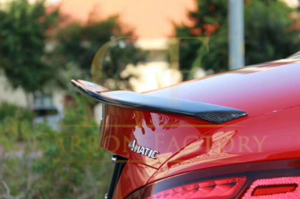 PSM Style Carbon Fibre Boot Spoiler for Mercedes Benz W117 CLA 13-19 - Carbon Factory