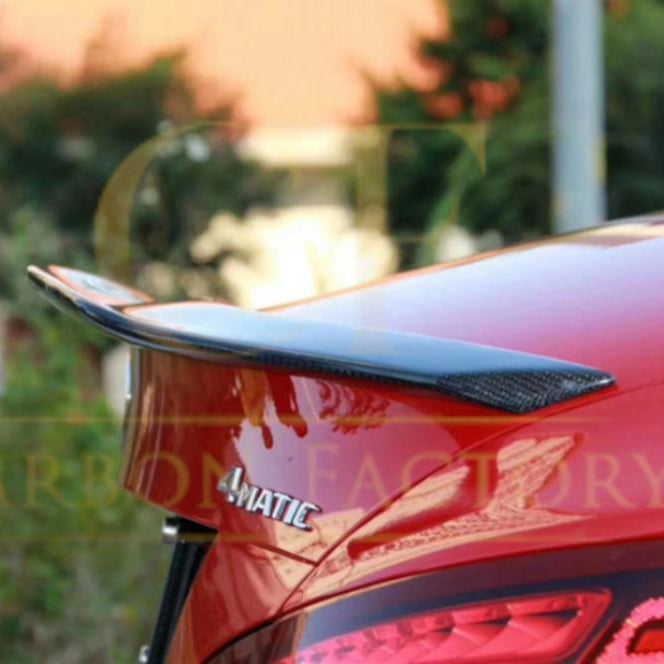 PSM Style Carbon Fibre Boot Spoiler for Mercedes Benz W117 CLA 13-19 - Carbon Factory