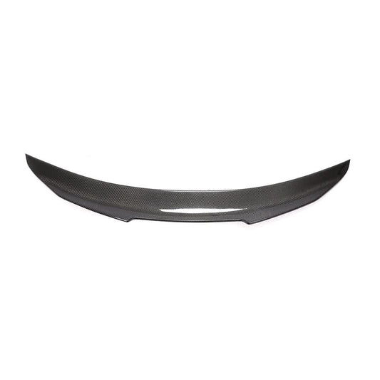 PSM Style Carbon Fibre Boot Spoiler for Mercedes Benz W204 C Class Saloon 07-14 - Carbon Factory