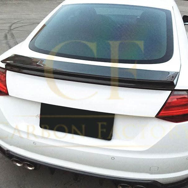 R Style Carbon Fibre Boot Spoiler for Audi 8S TT MK3 15-19 - Carbon Factory