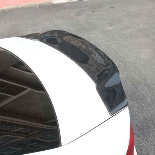 R Style Carbon Fibre Boot Spoiler for Audi B8 B8.5 A5 4 Door 07-16 - Carbon Factory