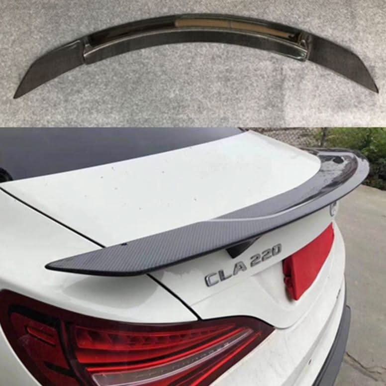 RT Style Carbon Fibre Boot Spoiler for Mercedes Benz W117 CLA 13-19 - Carbon Factory