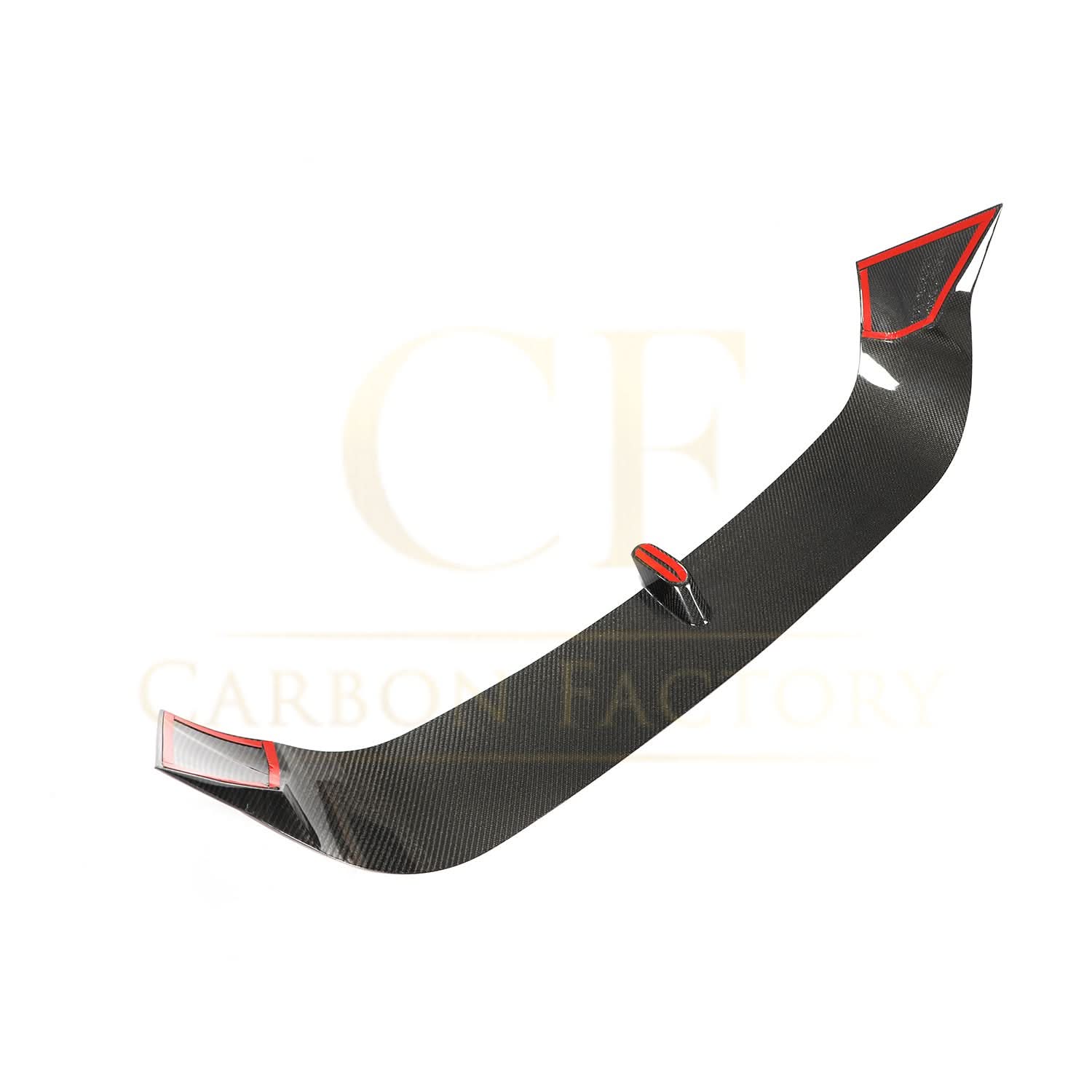V Style Carbon Fibre Boot Spoiler for VW Golf MK8 inc GTI & R 21-Present - Carbon Factory