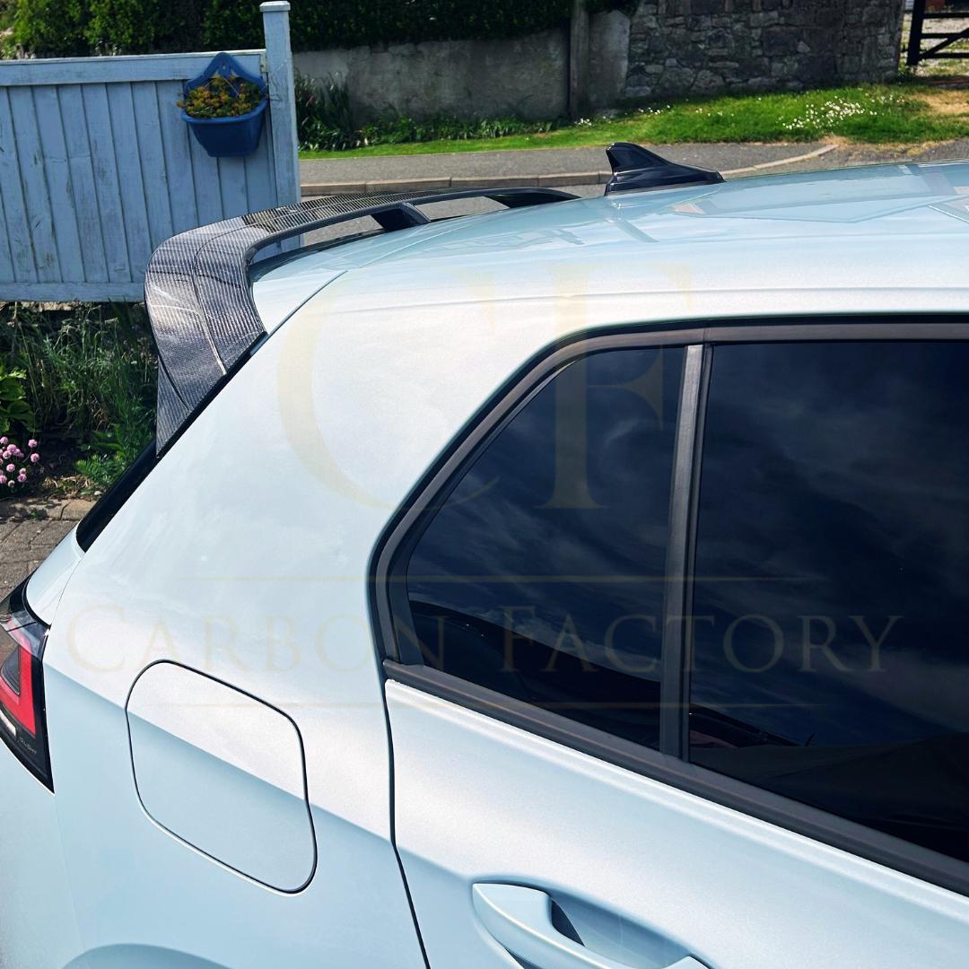 V Style Carbon Fibre Boot Spoiler for VW Golf MK8 inc GTI & R 21-Present - Carbon Factory