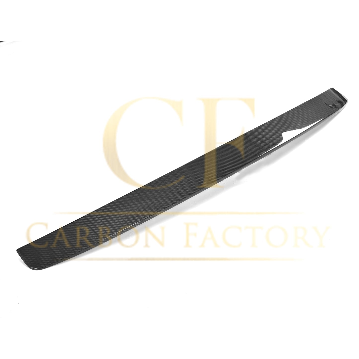 V Style Carbon Fibre Roof Spoiler for Mercedes Benz W205 C Class Coupe 15-21 - Carbon Factory