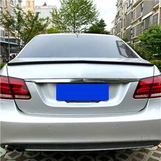 AMG Style Gloss Black Boot Spoiler for Mercedes Benz W212 E Class Saloon AMG 10-17 - Carbon Factory