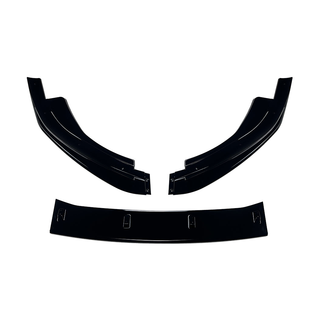 Gloss Black Front Splitter for VW Golf MK6 R 08-12