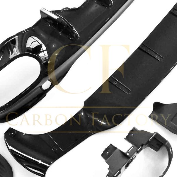 AMG Style Gloss Black Rear Diffuser & Exhaust Tips for Mercedes Benz W118 CLA 19-Present - Carbon Factory