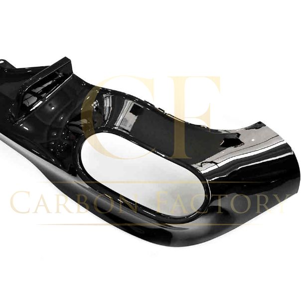 AMG Style Gloss Black Rear Diffuser & Exhaust Tips for Mercedes Benz W118 CLA 19-Present - Carbon Factory