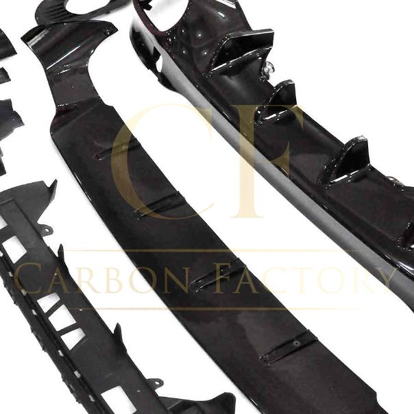 AMG Style Gloss Black Rear Diffuser & Exhaust Tips for Mercedes Benz W118 CLA 19-Present - Carbon Factory