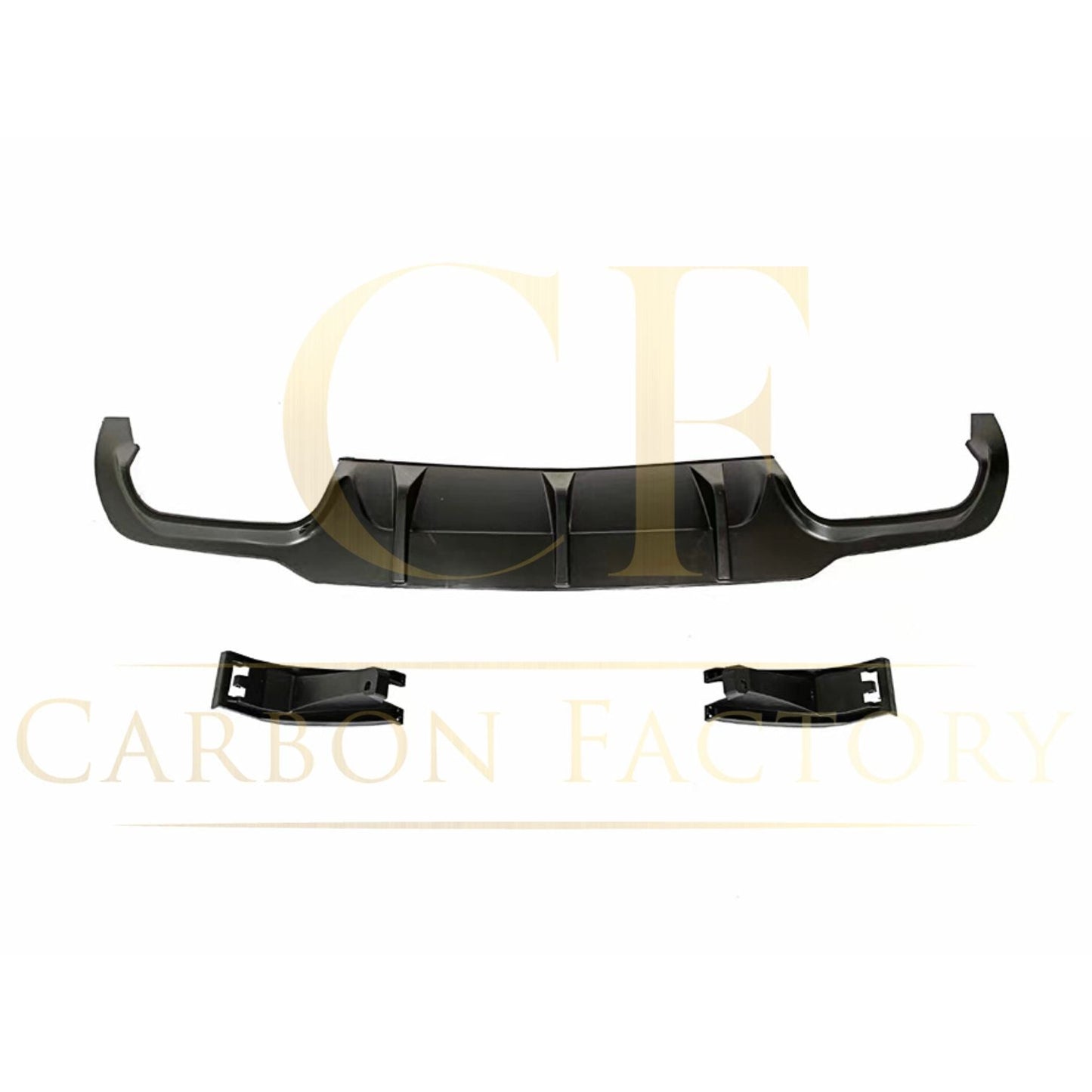 AMG Style Gloss Black Rear Diffuser for Mercedes Benz W204 C Class 12-14 - Carbon Factory