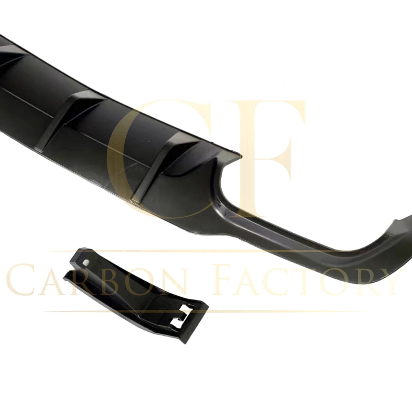 AMG Style Gloss Black Rear Diffuser for Mercedes Benz W204 C Class 12-14 - Carbon Factory