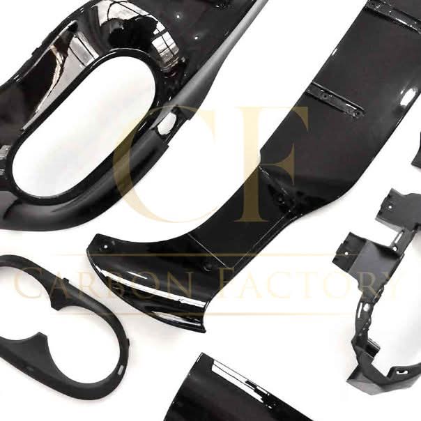 Brabus Style Gloss Black Rear Diffuser & Exhaust Tips for Mercedes Benz W118 CLA 19-Present - Carbon Factory
