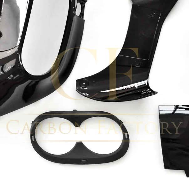 Brabus Style Gloss Black Rear Diffuser & Exhaust Tips for Mercedes Benz W118 CLA 19-Present - Carbon Factory