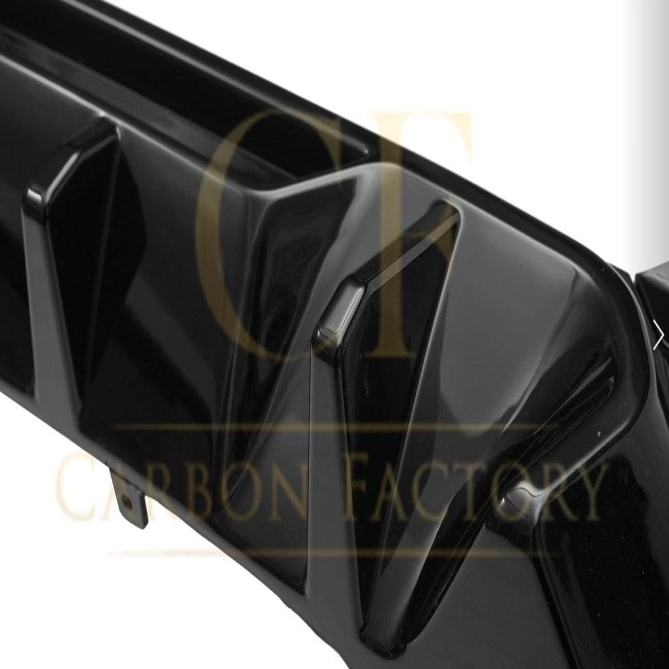 Competition Style Gloss Black Rear Diffuser for BMW G01 X3 18-21 - Carbon Factory