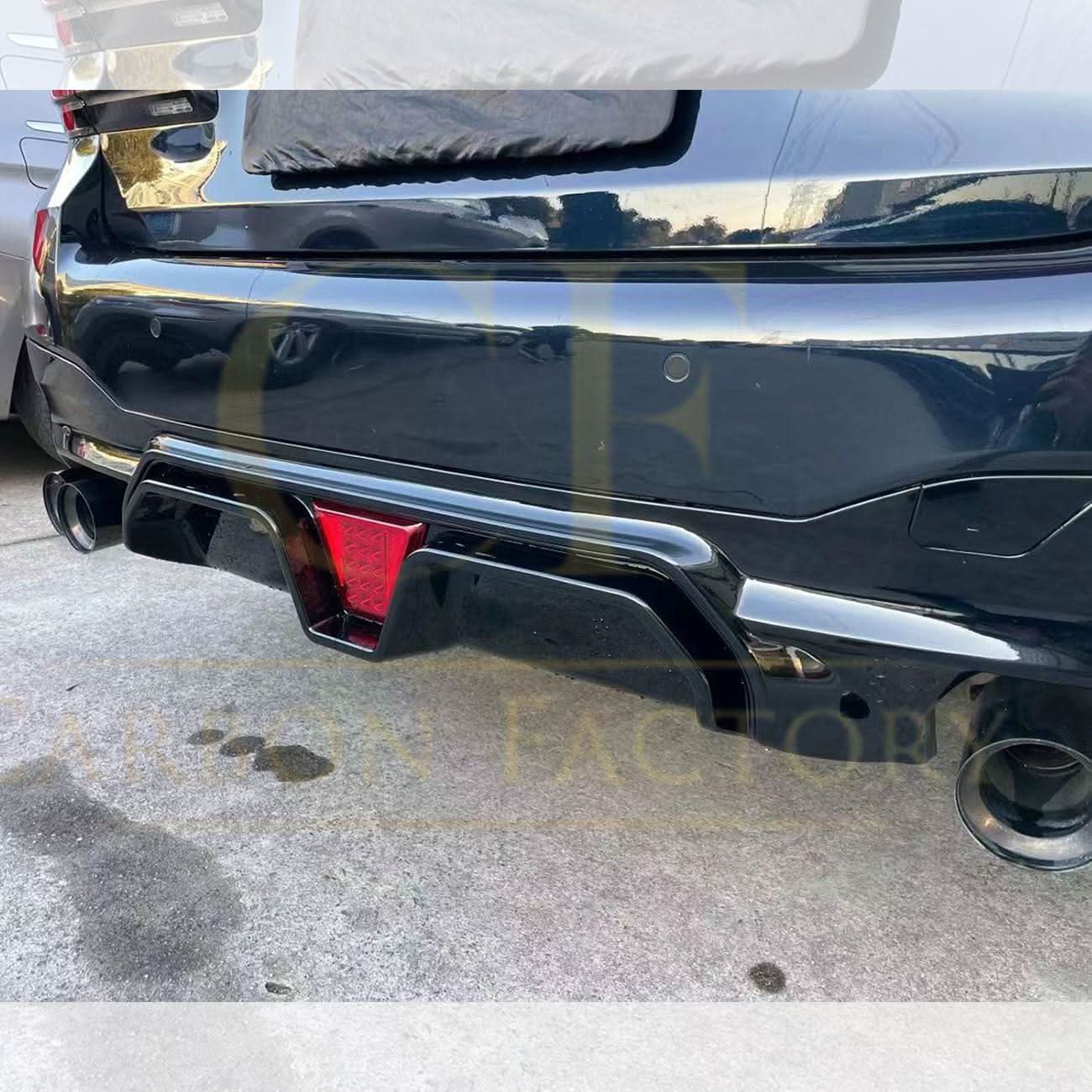 CS Style Gloss Black Rear Diffuser for BMW G30 G31 5 Series M Sport 17-24 - Carbon Factory