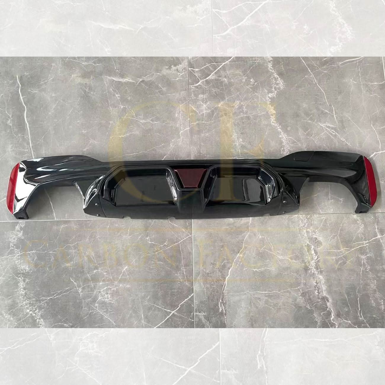 CS Style Gloss Black Rear Diffuser for BMW G30 G31 5 Series M Sport 17-24 - Carbon Factory