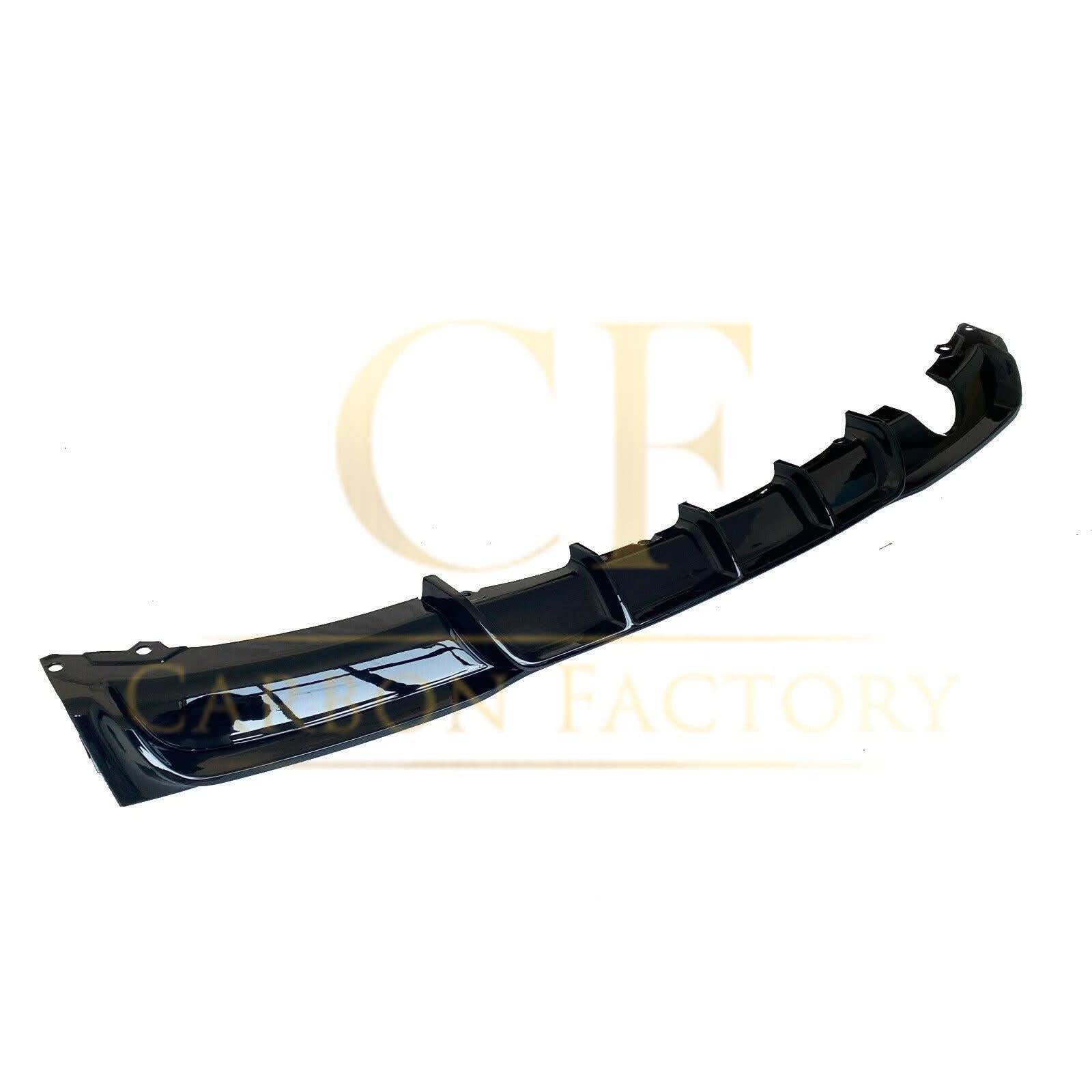 Gloss Black Rear Diffuser Single Exhaust for BMW F30 F31 3 Series 12-19 - Carbon Factory