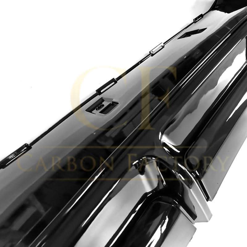 Gloss Black Rear Diffuser Twin Exhaust for BMW F20 1 Series Pre-LCI 12-14 - Carbon Factory
