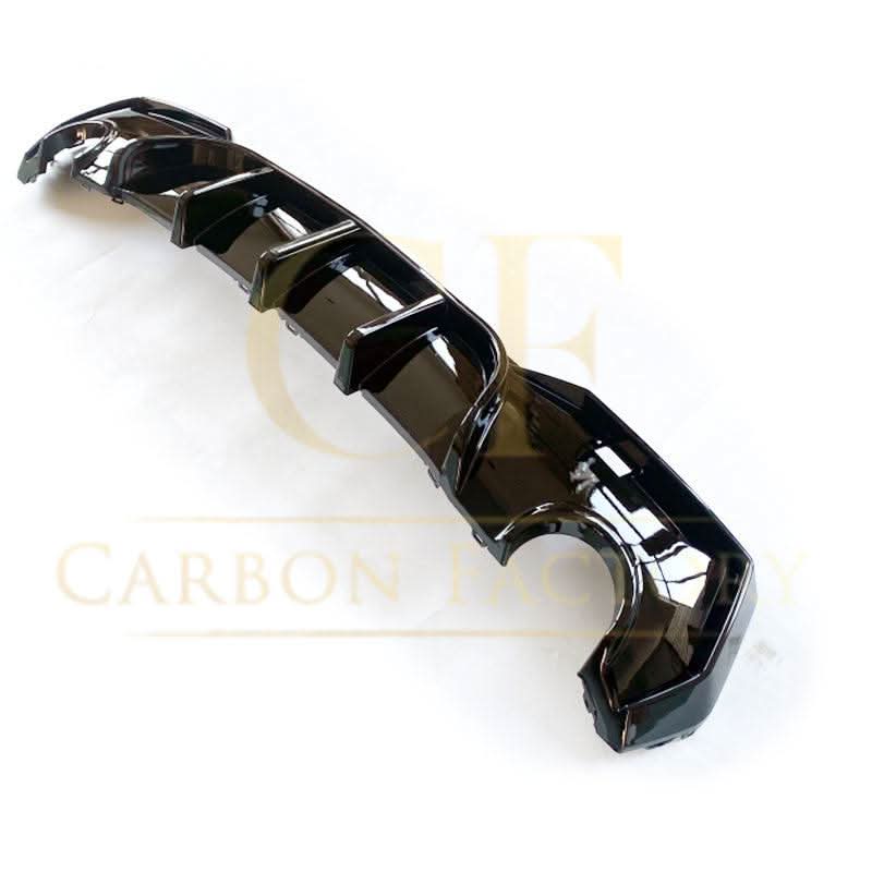 LED Style Gloss Black Rear Diffuser for BMW 4 Series G22 G23 20-Present - Carbon Factory