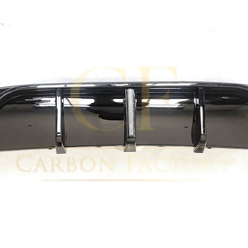 LED Style Gloss Black Rear Diffuser for BMW 4 Series G22 G23 20-Present - Carbon Factory