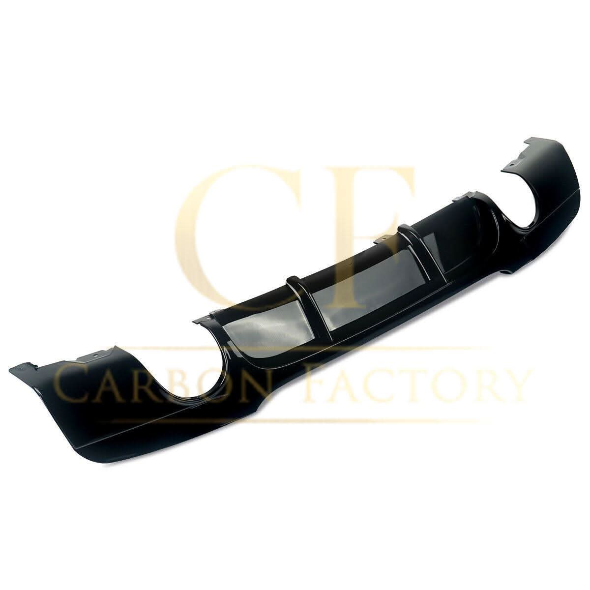 MP Style Gloss Black Rear Diffuser Dual Exhaust for BMW E90 E91 3 Series 05-13 - Carbon Factory