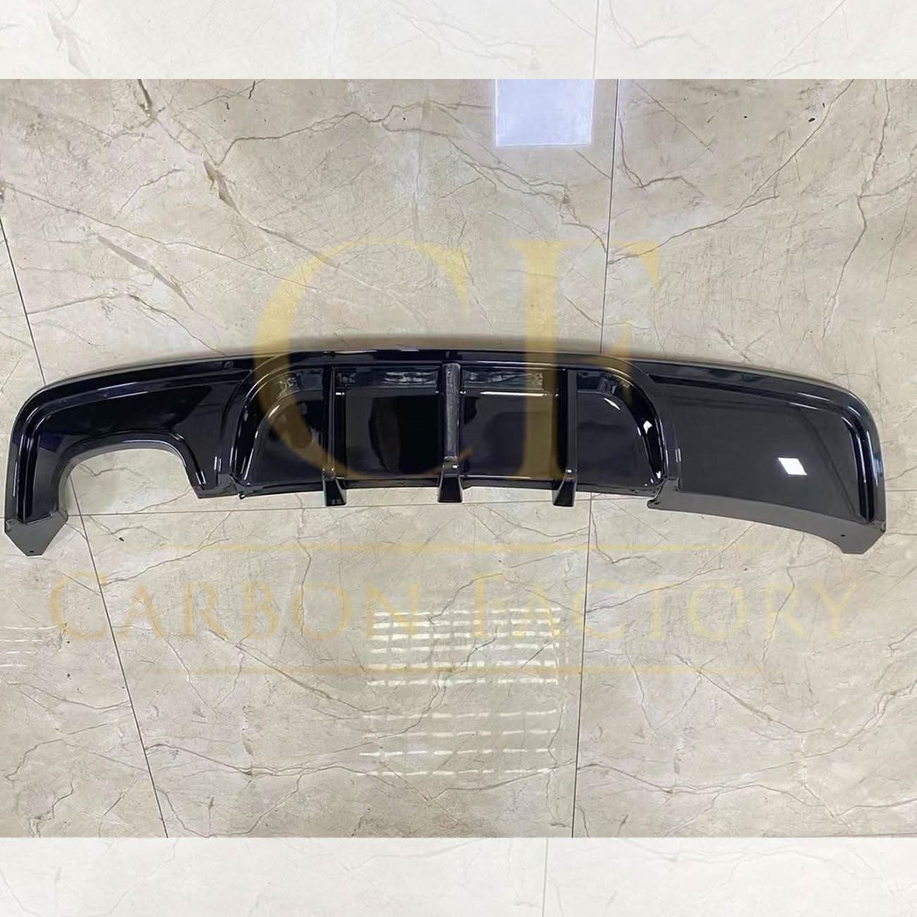 MP Style Gloss Black Rear Diffuser for BMW 1 Series E82 E88 2007-2013 - Carbon Factory