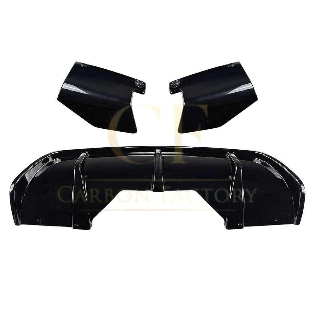 MP Style Gloss Black Rear Diffuser for BMW F16 X6 14-19 - Carbon Factory