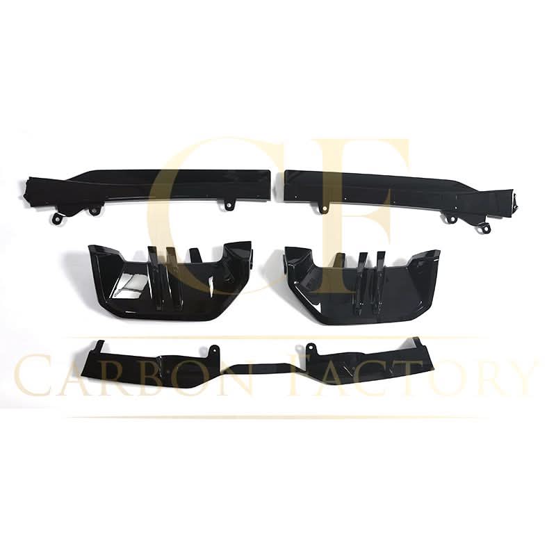 MP Style Gloss Black Rear Diffuser for BMW G60 5 Series 24-Present - Carbon Factory