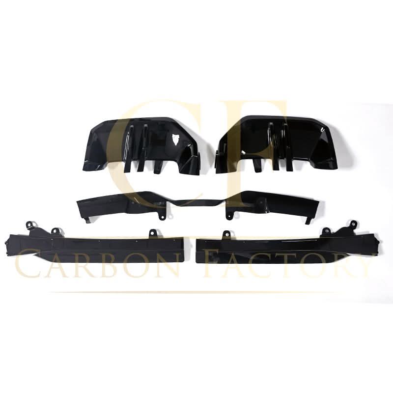 MP Style Gloss Black Rear Diffuser for BMW G60 5 Series 24-Present - Carbon Factory
