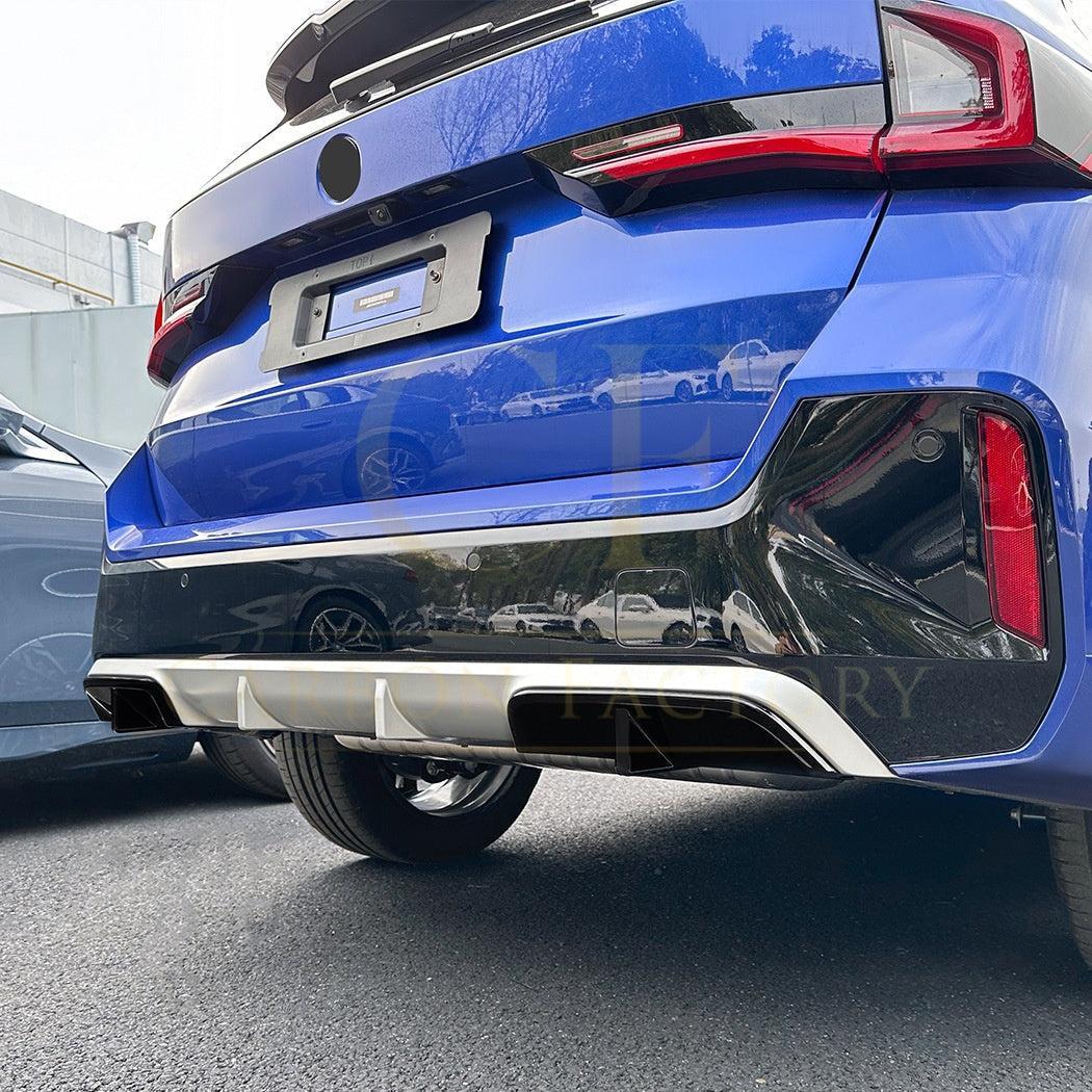 MP Style Gloss Black Rear Diffuser for BMW U11 X1 2023-Present - Carbon Factory