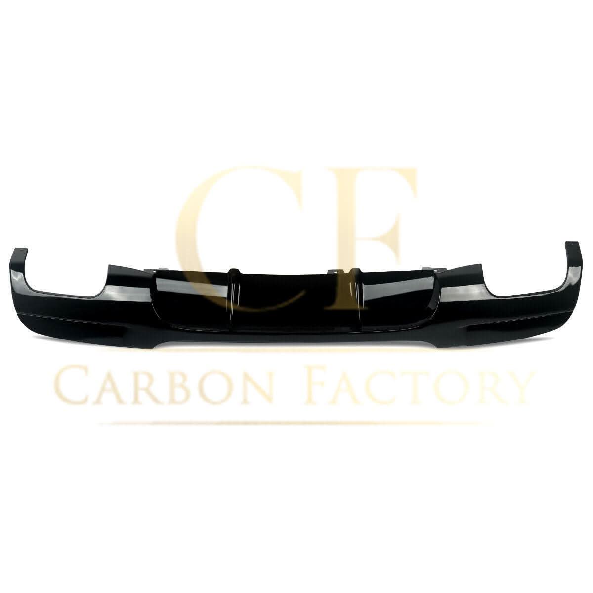 MP Style Gloss Black Rear Diffuser Quad Exhaust for BMW E90 E91 3 Series 05-13 - Carbon Factory