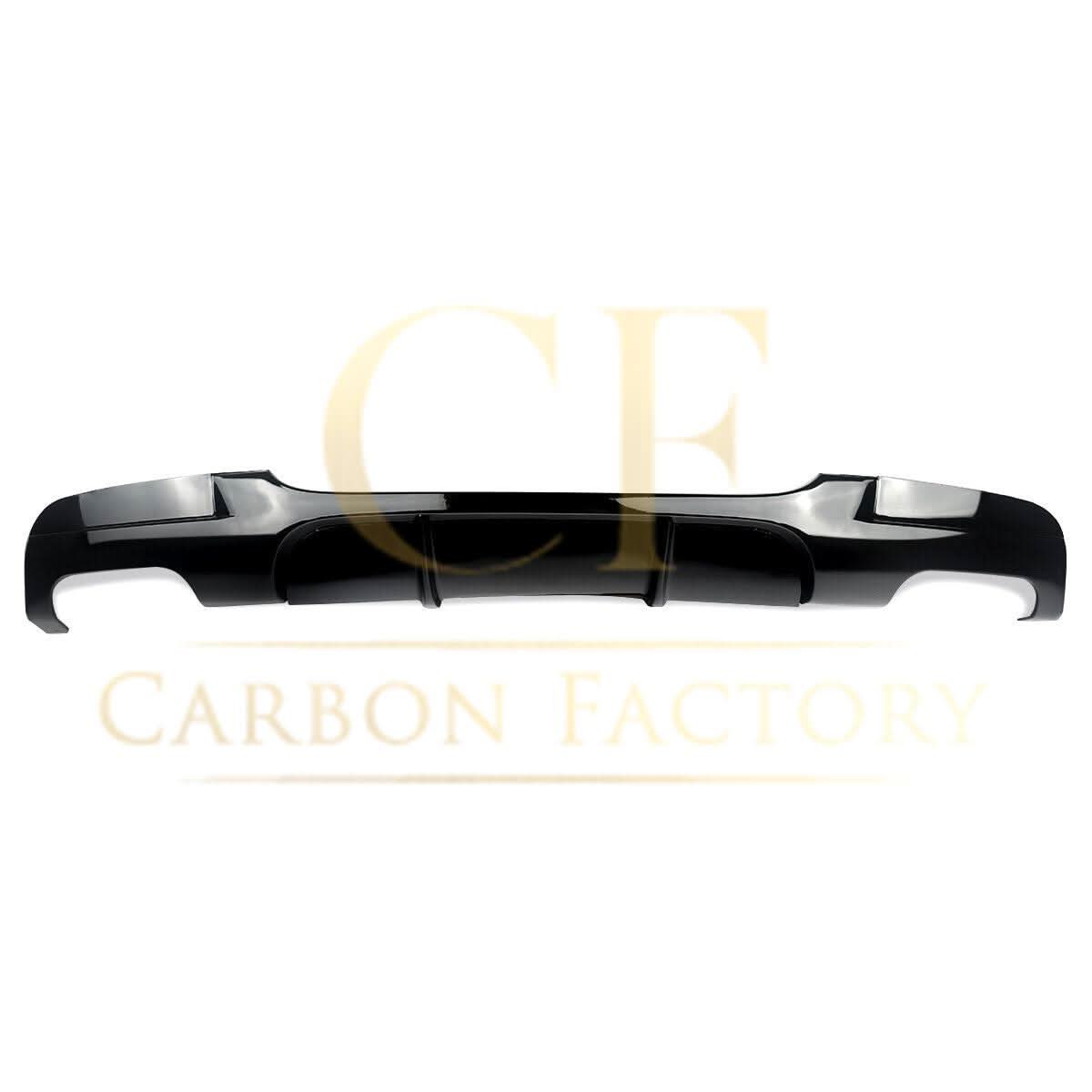 MP Style Gloss Black Rear Diffuser Quad Exhaust for BMW E90 E91 3 Series 05-13 - Carbon Factory