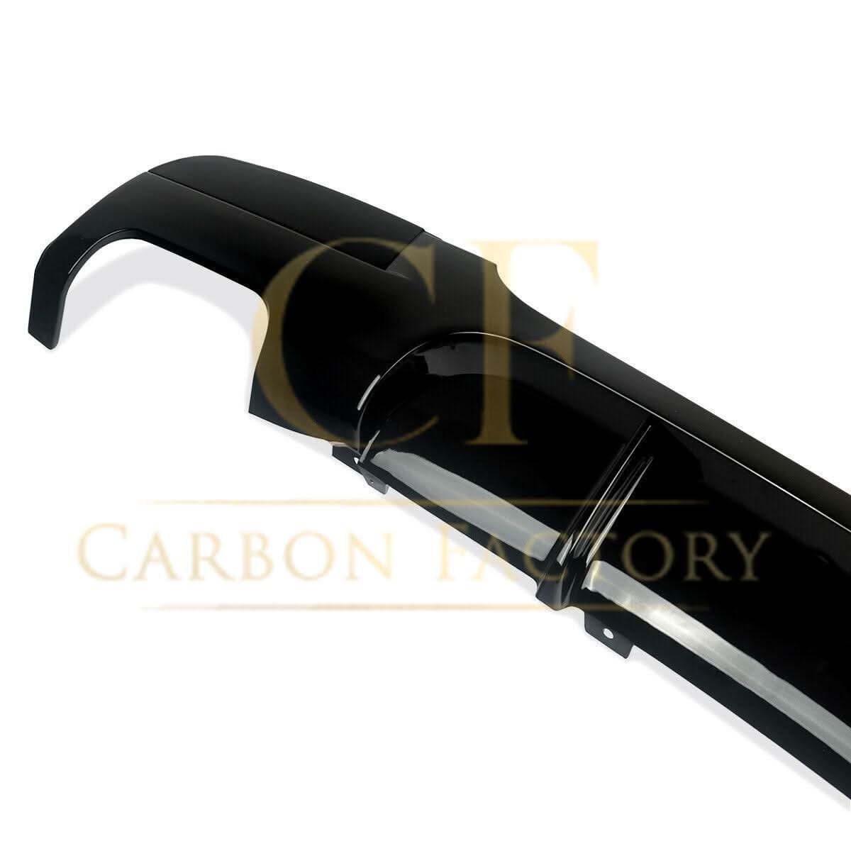 MP Style Gloss Black Rear Diffuser Quad Exhaust for BMW E90 E91 3 Series 05-13 - Carbon Factory