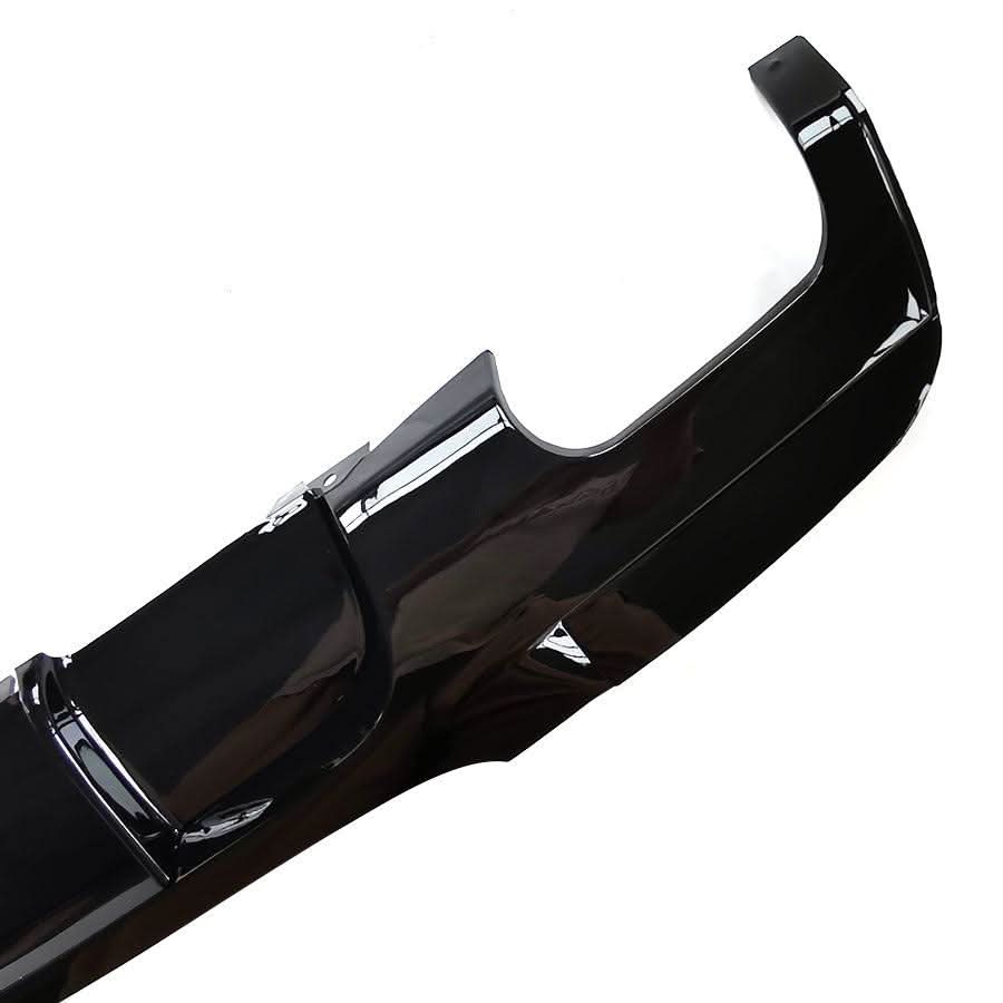 MP Style Gloss Black Rear Diffuser Twin Exhaust for BMW E90 E91 3 Series 05-13 - Carbon Factory