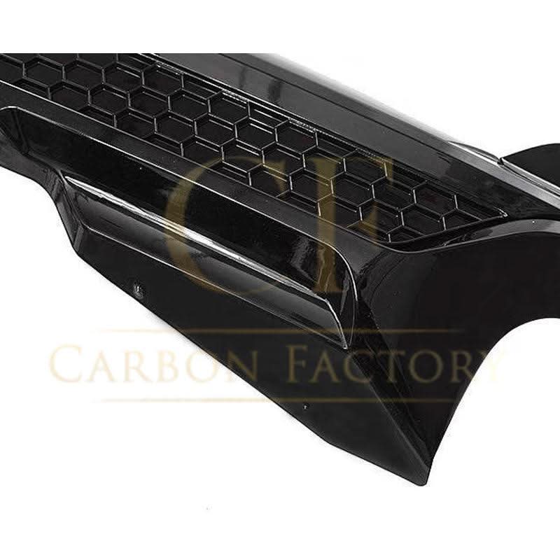 V Style Gloss Black Rear Diffuser with Exhaust Tips for BMW G01 X3 18-21 - Carbon Factory