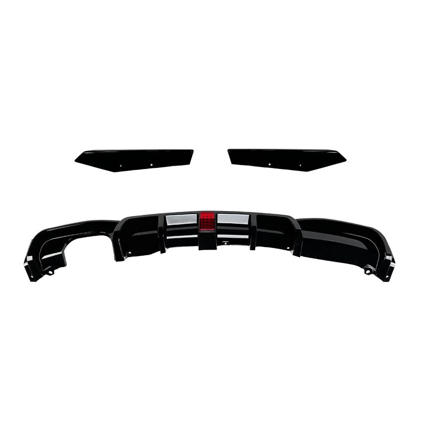 V Style Gloss Black Diffuser for BMW F30 F31 3 Series 12-19 - Carbon Factory
