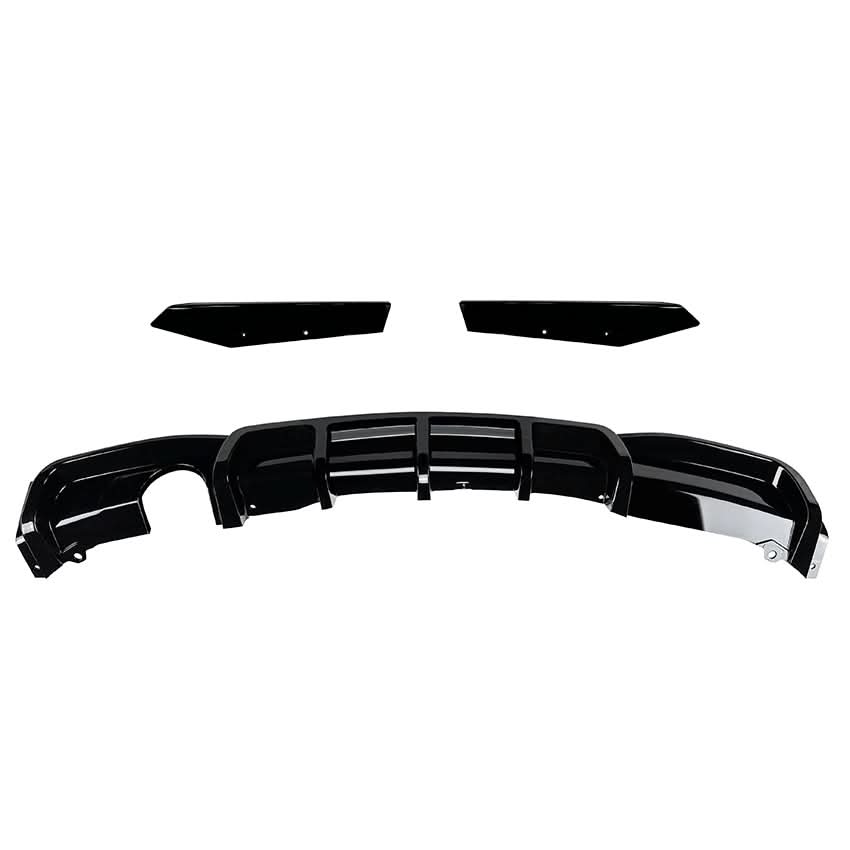 V Style Gloss Black Diffuser for BMW F30 F31 3 Series 12-19 - Carbon Factory