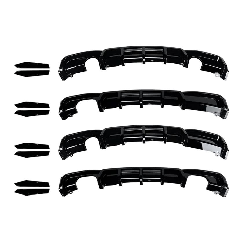 V Style Gloss Black Diffuser for BMW F30 F31 3 Series 12-19 - Carbon Factory