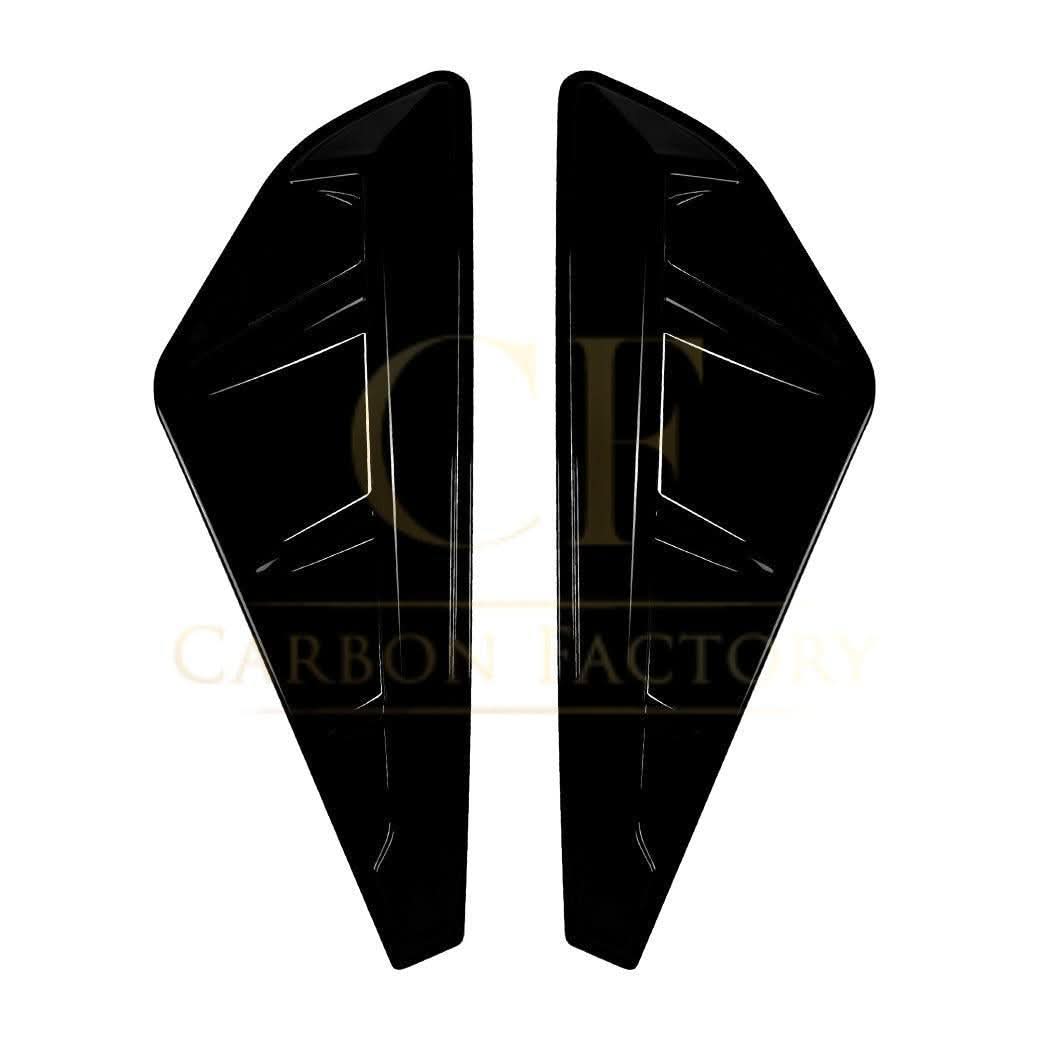 Gloss Black Front Fender Trims for BMW G05 X5 19-25 - Carbon Factory