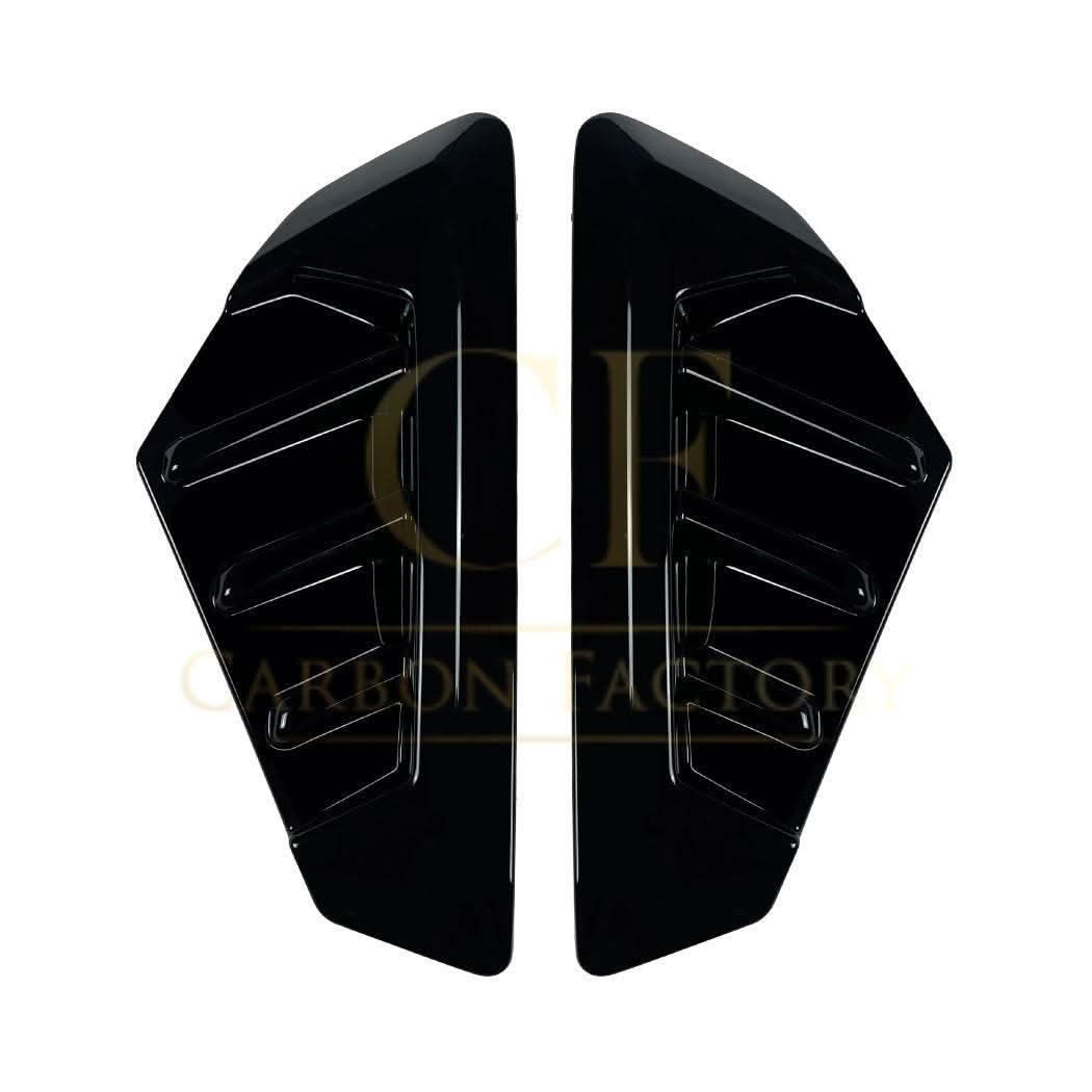 Gloss Black Front Fender Trims for BMW G05 X5 19-25 - Carbon Factory