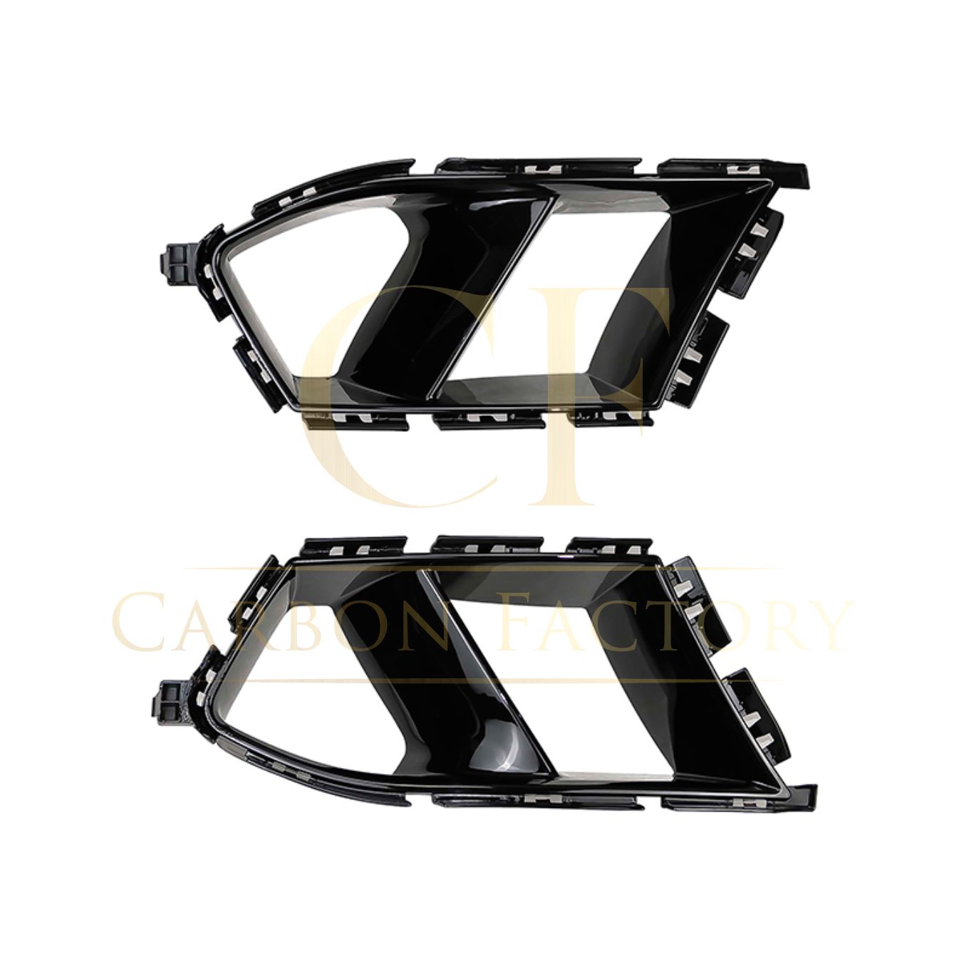 Gloss Black Bumper Ducts for BMW G80 M3 G82 G83 M4 21-Present - Carbon Factory