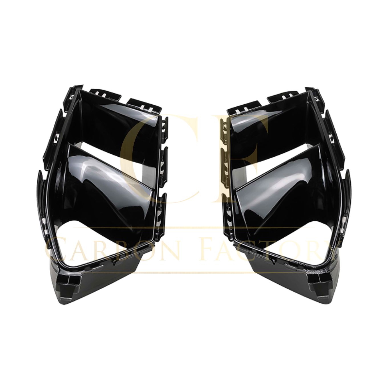 Gloss Black Bumper Ducts for BMW G80 M3 G82 G83 M4 21-Present - Carbon Factory