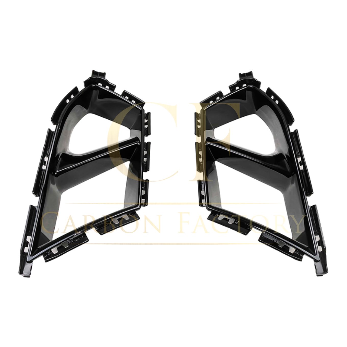 Gloss Black Bumper Ducts for BMW G80 M3 G82 G83 M4 21-Present - Carbon Factory