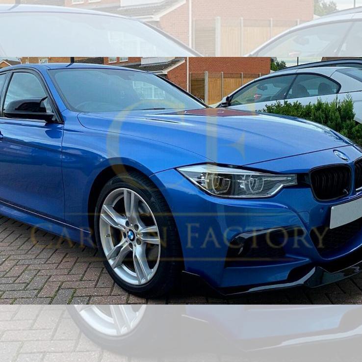 Gloss Black Fog Light Trims for BMW F30 F31 3 Series M Sport 12-19 - Carbon Factory