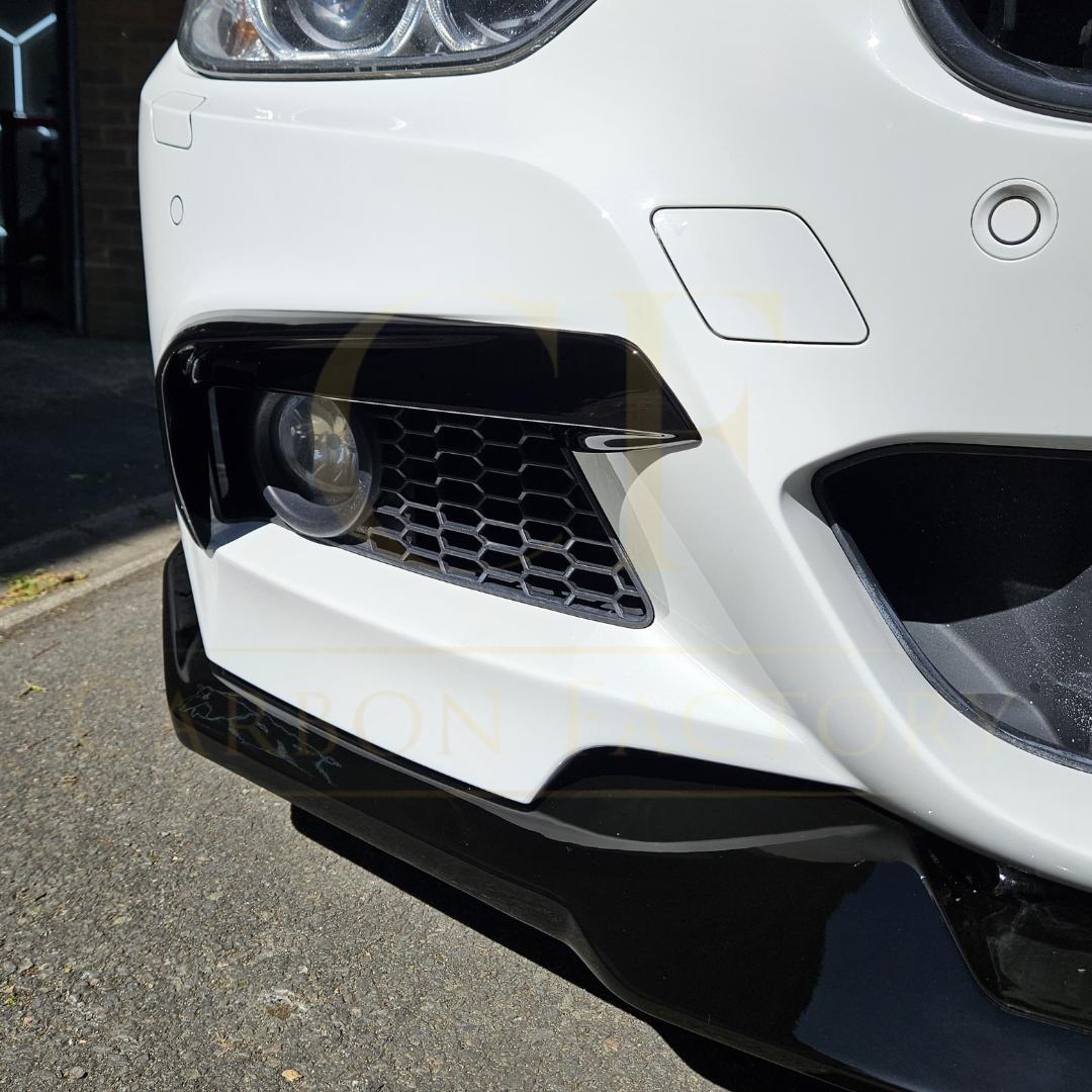 Gloss Black Fog Light Trims for BMW F30 F31 3 Series M Sport 12-19 - Carbon Factory