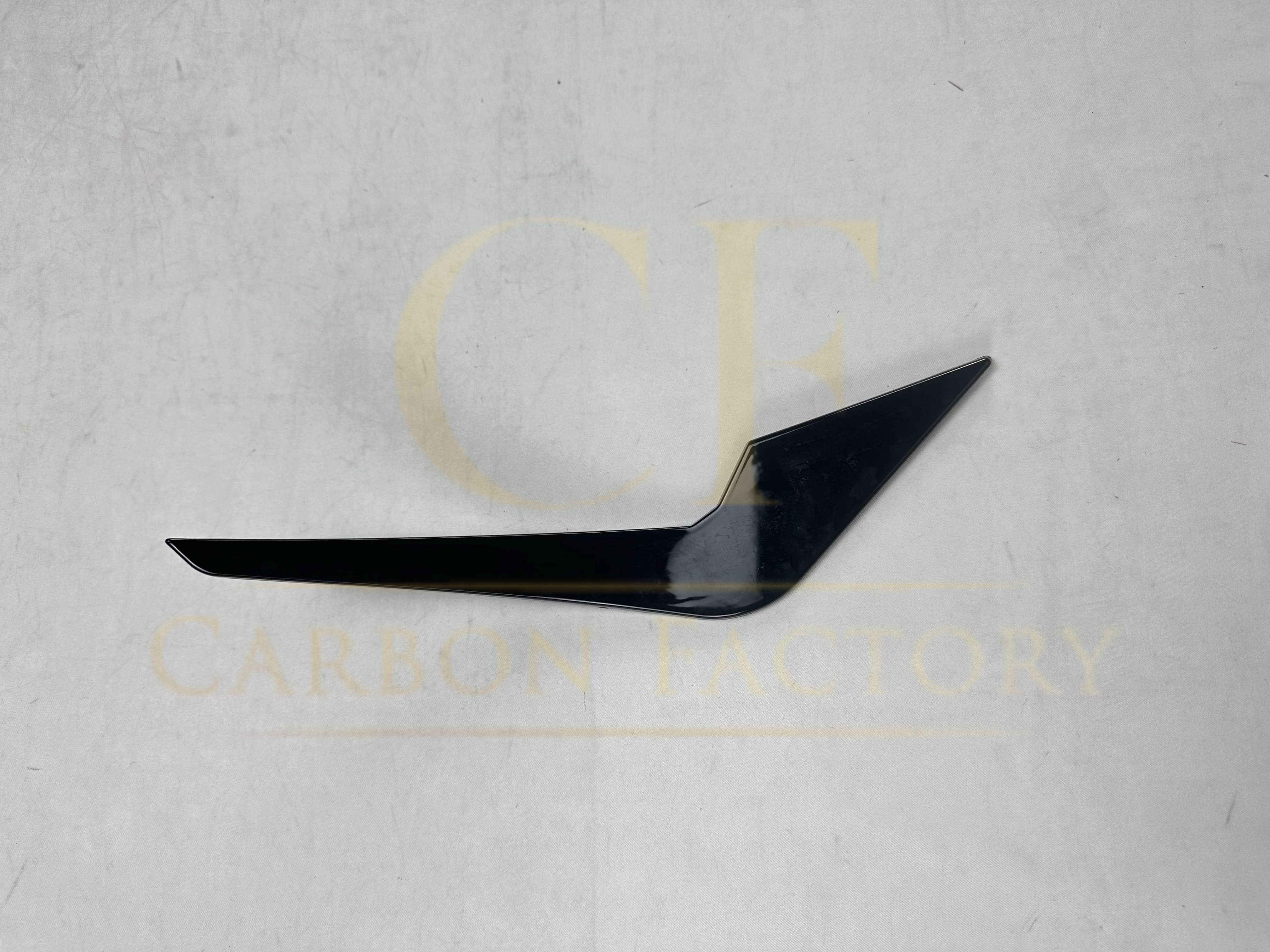 Gloss Black Front Bumper Canards for BMW F87 M2 OG 14-20 - Carbon Factory
