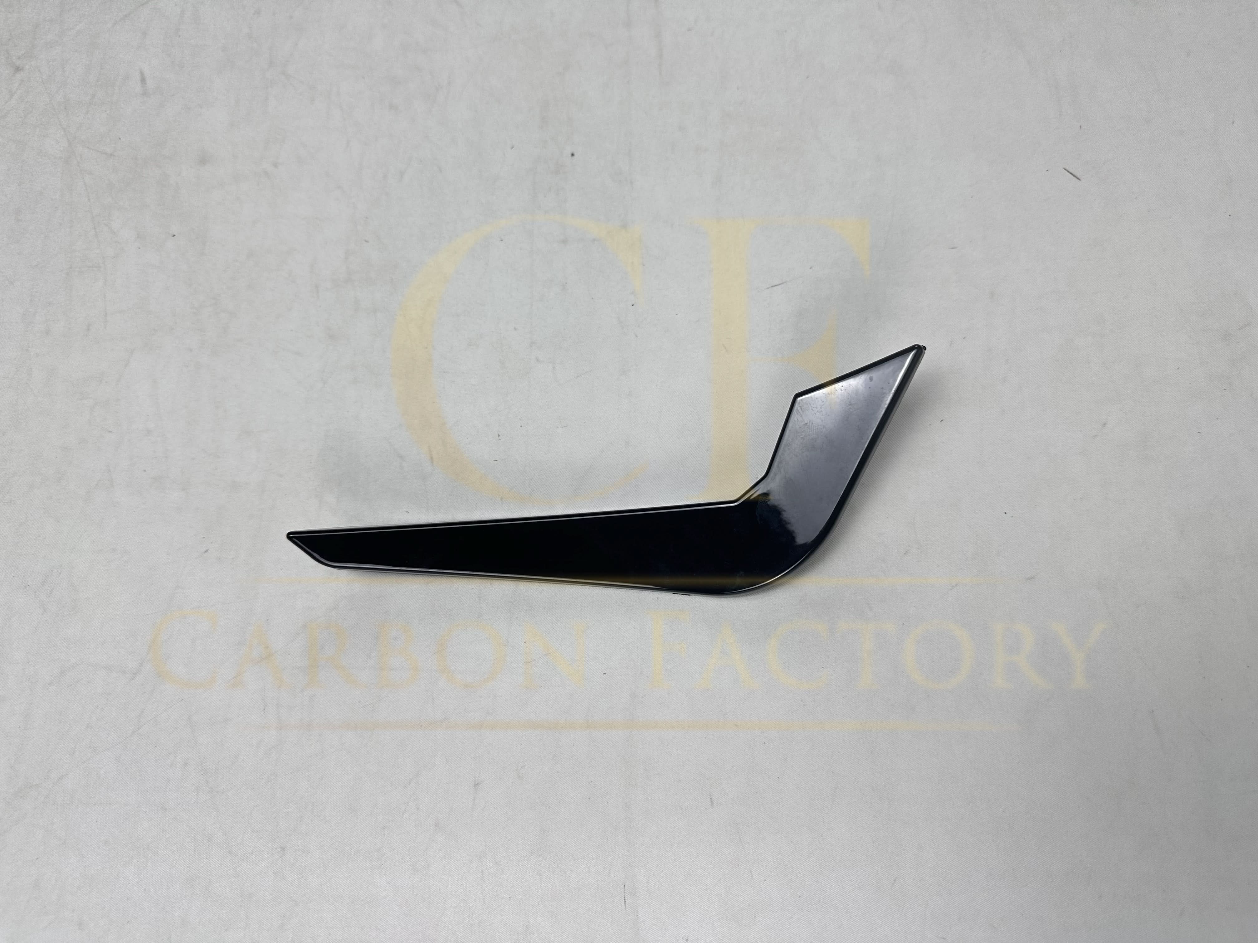 Gloss Black Front Bumper Canards for BMW F87 M2 OG 14-20 - Carbon Factory